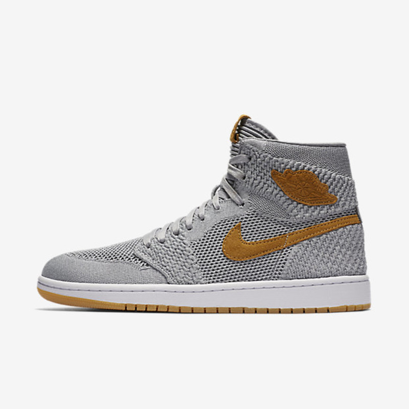 Nike Air Jordan 1 Flyknit Wolf Grey 919704 025 Grailify